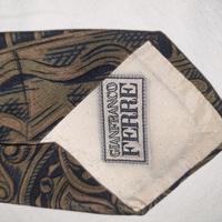 Cravatta vintage Gianfranco Ferrè pura seta 