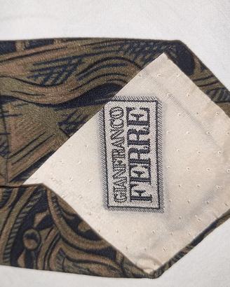 Cravatta vintage Gianfranco Ferrè pura seta 