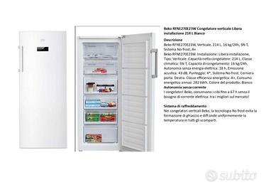 CONGELATORE VERTICALE BEKO