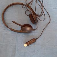 CUFFIE PC CON MICROFONO