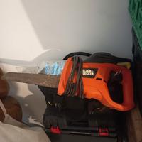 Sega Elettrica Black & Decker per Potatura/Giardin