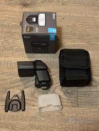 Nissin i60a flash per Olympus/ four thirds + Air1
