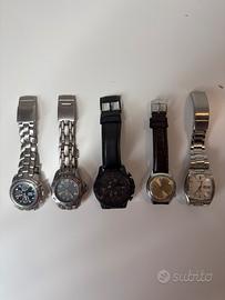 Set 5 Orologi da Uomo