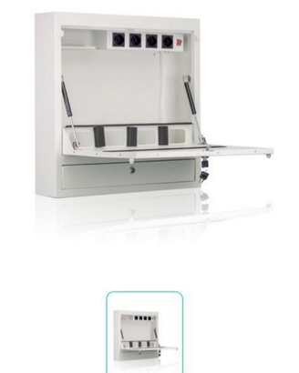 Box di sicurezza con multipresa incorporata