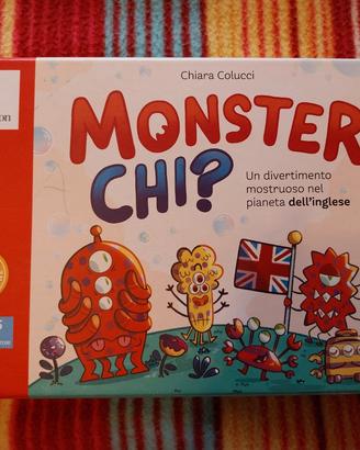 Gioco educativo inglese Monster Chi ? Erickson 
