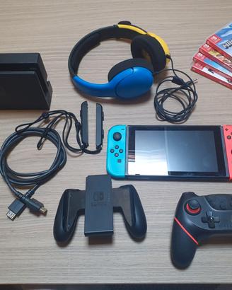 Nintendo Switch 1 + giochi e accessori