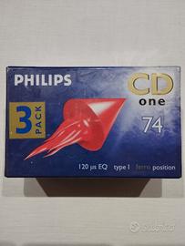 6 Musicassette registrabili PHILIPS da 74 min cad.