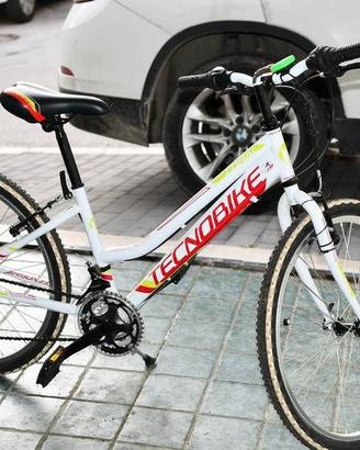 bici MTB Bambina TecnoBike Coral 24