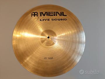 Piatto Meinl Live Sound Ride 20"