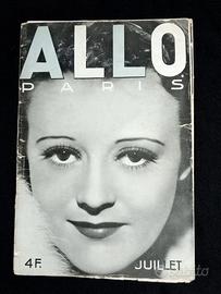 Rarissima rivista vintage Allo Paris.