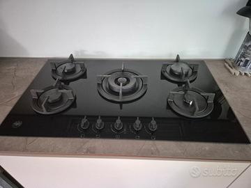 piano cottura Bertazzoni vetroceramica da 90 cm