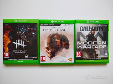 lotto 3 giochi Xbox One 