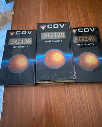 Cassette nuove vhs