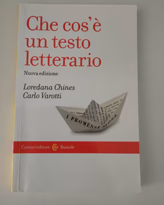 Chines Varotti, Che cos'èun testo letterario