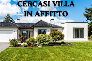 Richiesta rent residenziale - villa con giardino