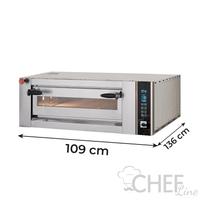 Forno elettrico 6 pizze con supporto e cappa