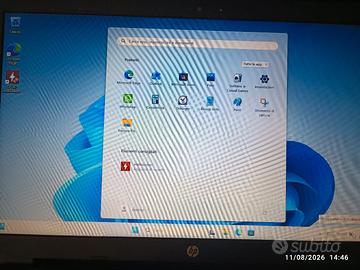 Notebook HP i5 di settima generazione  Win11 