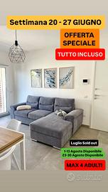 NUOVISSIMO - 2min DAL MARE - 2 camere, 2 bagni, bo