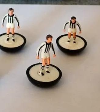 Subbuteo ref 246 Juventus 9 giocatori vintage