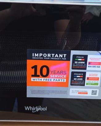 microoonde Whirpool con grill