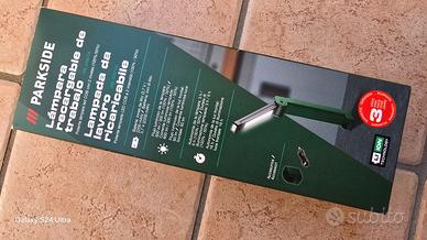 Parkside Torcia Led Ricaricabile Nuova Sigillata
