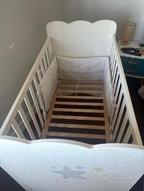 🌟 Culla “Mi Cuna” con materasso & paracolpi