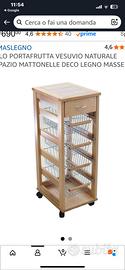 Carrello mas legno