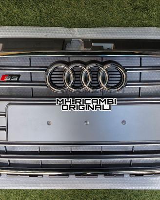 Calandra Paraurti Audi S3 8V Originale Nuova Lift