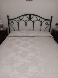 Letto in ferro battuto autentico