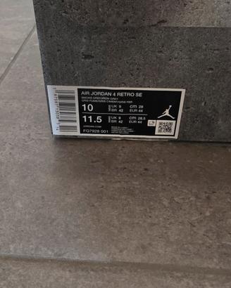 Air Jordan 4 'Wet Cement' - nuove 