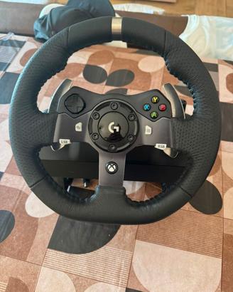 Volante Logitech G920 con cambio manuale per pc