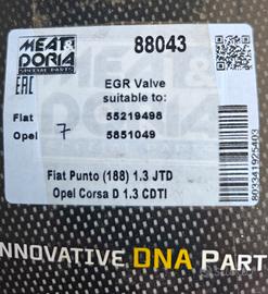 Valvola EGR PIERBURG fiat punto/ Opel Corsa.      