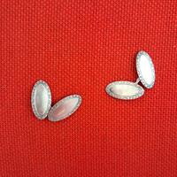 Gemelli in argento 800 vintage anni '50/'60