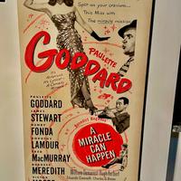 poster cinematografico vintage su tela del film