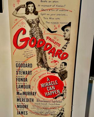 poster cinematografico vintage su tela del film