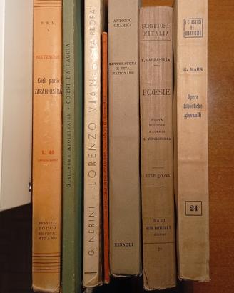 LIBRI RARI AUTORI MISTI. 
