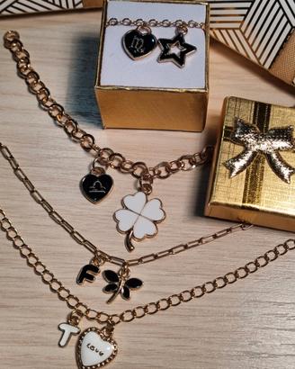 bracciale personalizzabile con segno zodiacale 