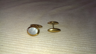 Gemelli, bottoni madreperla antichi