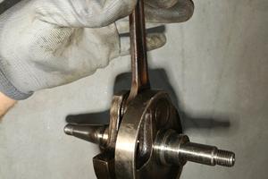 albero motore piaggio vespa px 200 originale