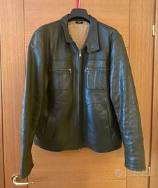 Giacca in vera pelle artigianale