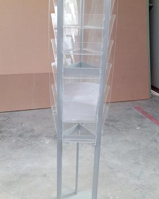 Espositore in metallo e plexiglass A4