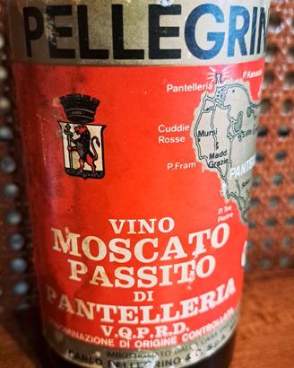 Passito Moscato Di Pantelleria Pellegrino anni 60