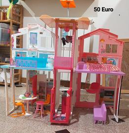 Casa di Barbie, camper e auto + accessori vari 