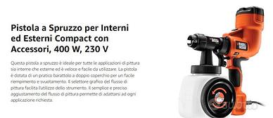 Pistola a Spruzzo per Interni ed Esterni