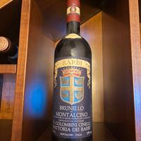 Vino bottiglia Brunello di Montalcino