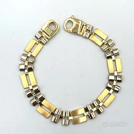 Bracciale oro 18k semi rigido Febo