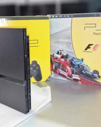 PS2 Slim completa con scatola e gioco bundle F1 05