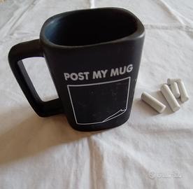 Tazza Lavagna "Post My Mug" con gessetti