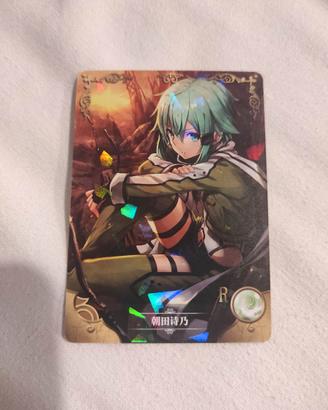 Card carta goddess story Sinon sword art online