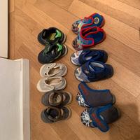 6 paia di scarpine taglia 22